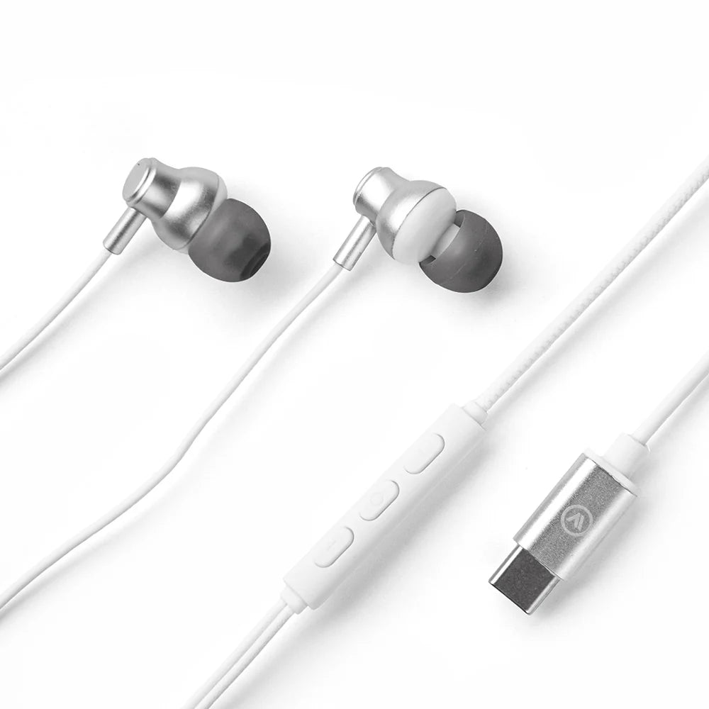 Fone de Ouvido Intra-Auricular com Microfone USB-C | Neo Easy iWill