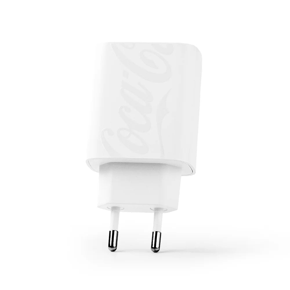 Carregador USB-C 30W | GaN Charger Coca-Cola