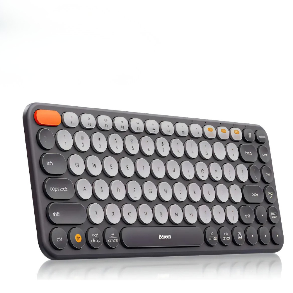 Mini Teclado Slim Sem Fio Bluetooth e USB l Baseus
