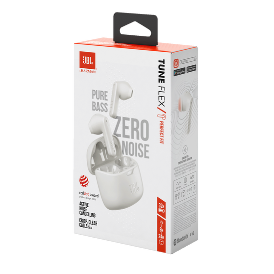 JBL Tune Flex Fones de Ouvido Sem Fio TWS com Cancelamento de Ruído