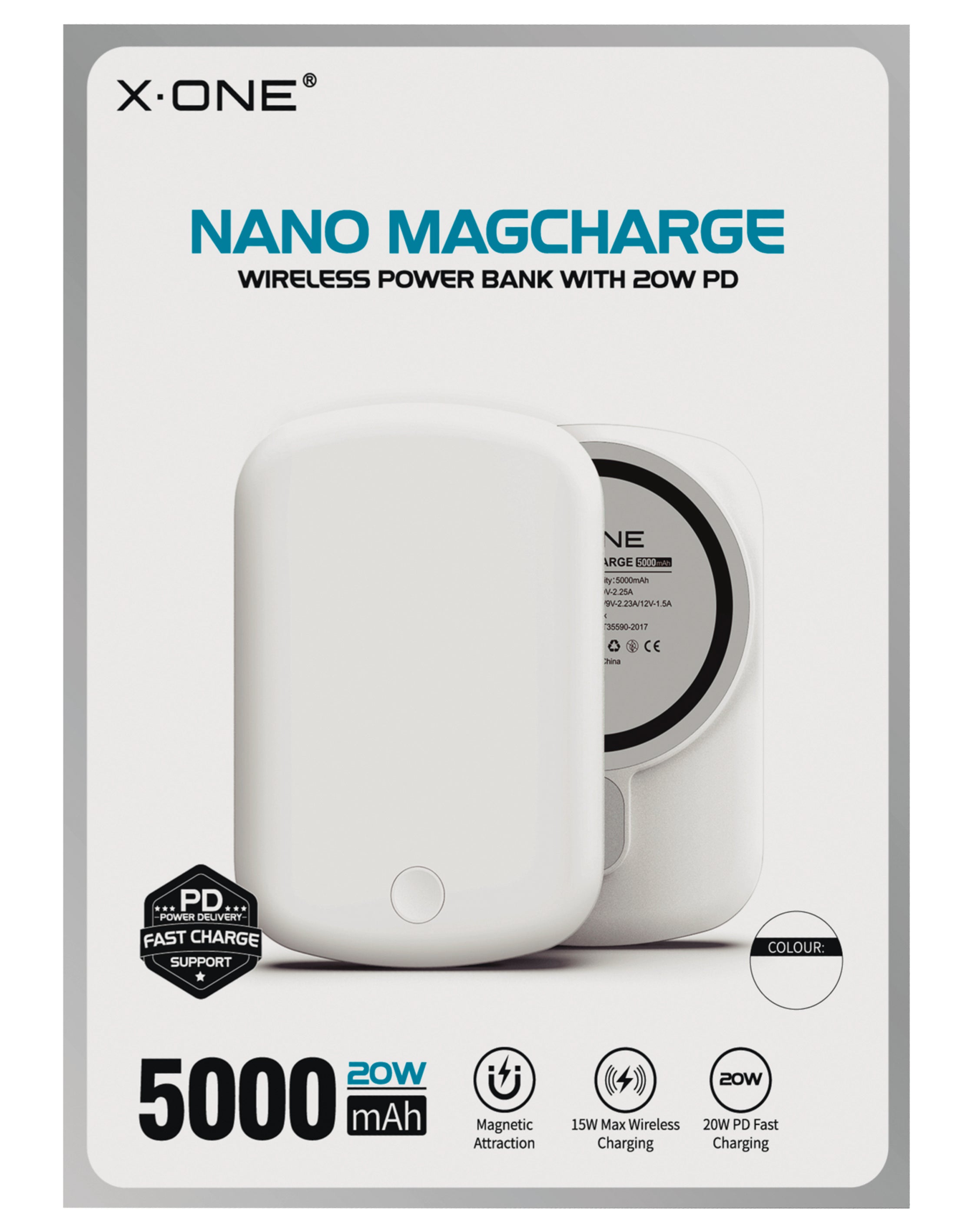 PowerBank Nano Magcharge 20W 10.000MAH l X - One