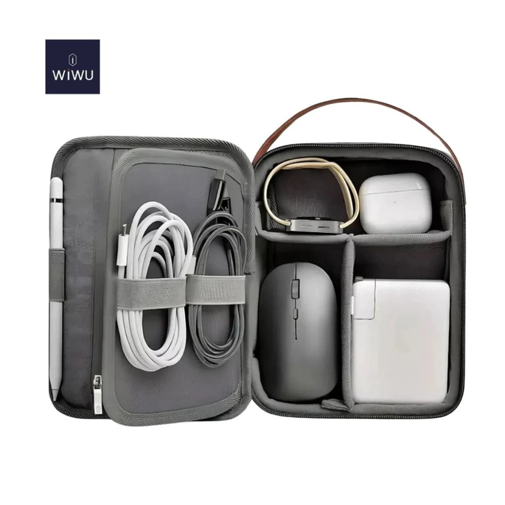 Bolsa Organizadora de Viagem Preta - Minimalist l WiWU