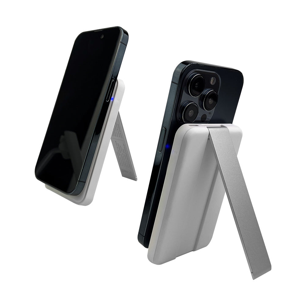 Estação de Carregamento 4 em 1 com Power Bank Magnético Portátil