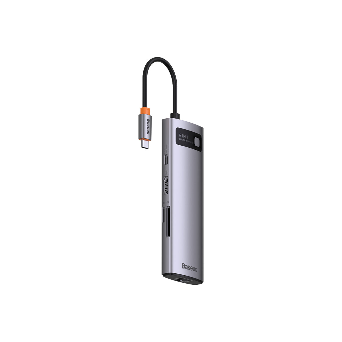 Baseus Joystar Hub USB-C 8 em 1 - Adaptador Multifuncional