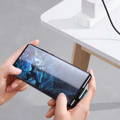 Cabo USB-C Turbo 90° 100W Baseus Gamer Super Resistente 2m