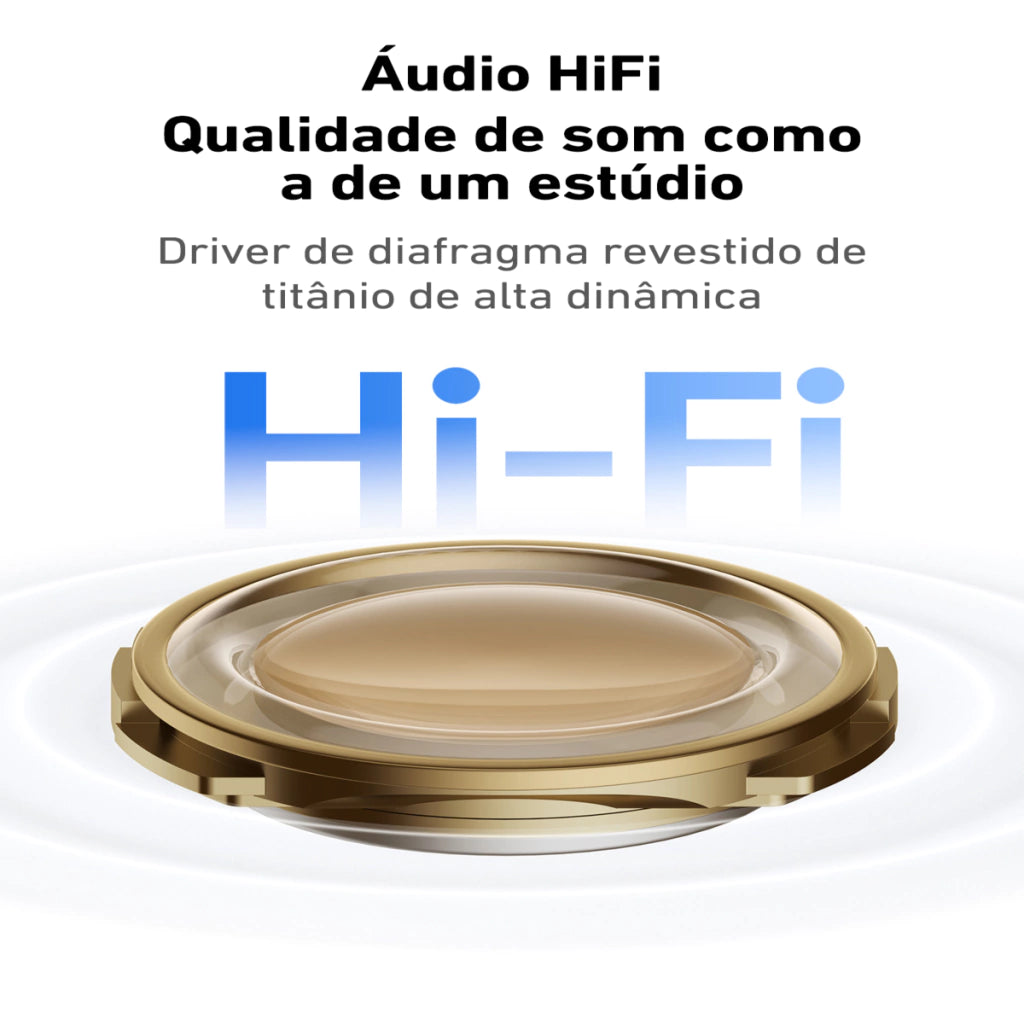 Fone Sem Fio Bowie M2s com Cancelamento de Ruído ANC - Baseus