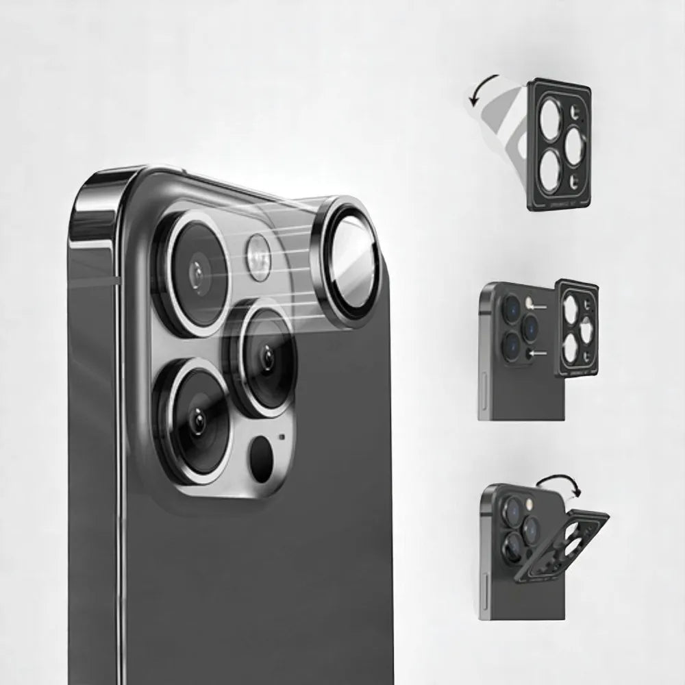 Película Câmera Lens Guard 15 Pro Max Titanium l WiWu