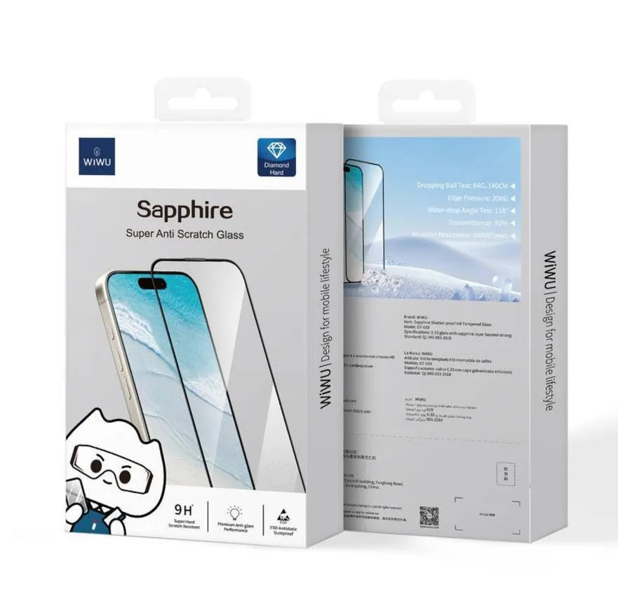 Película Ultra Vidro Safira l WiWu