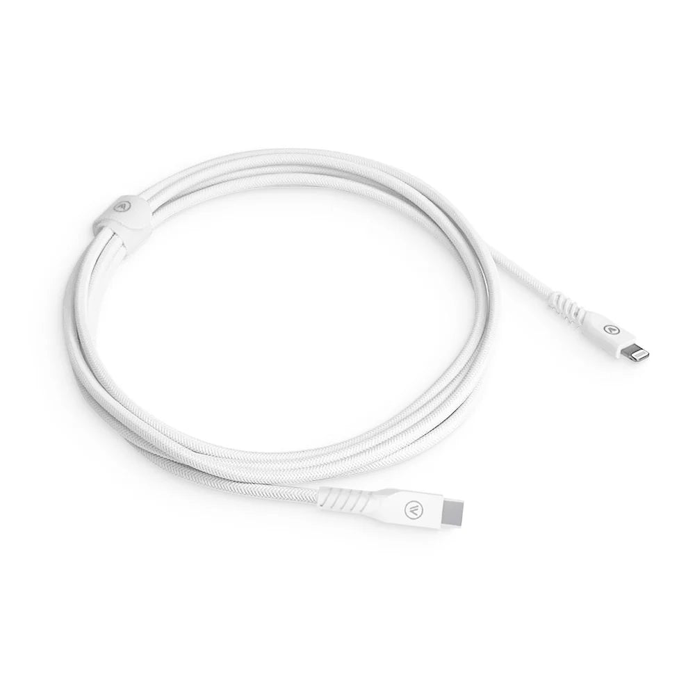 Cabo USB-C para MFi Lightning 1,2m Branco | Strong Cable iWill